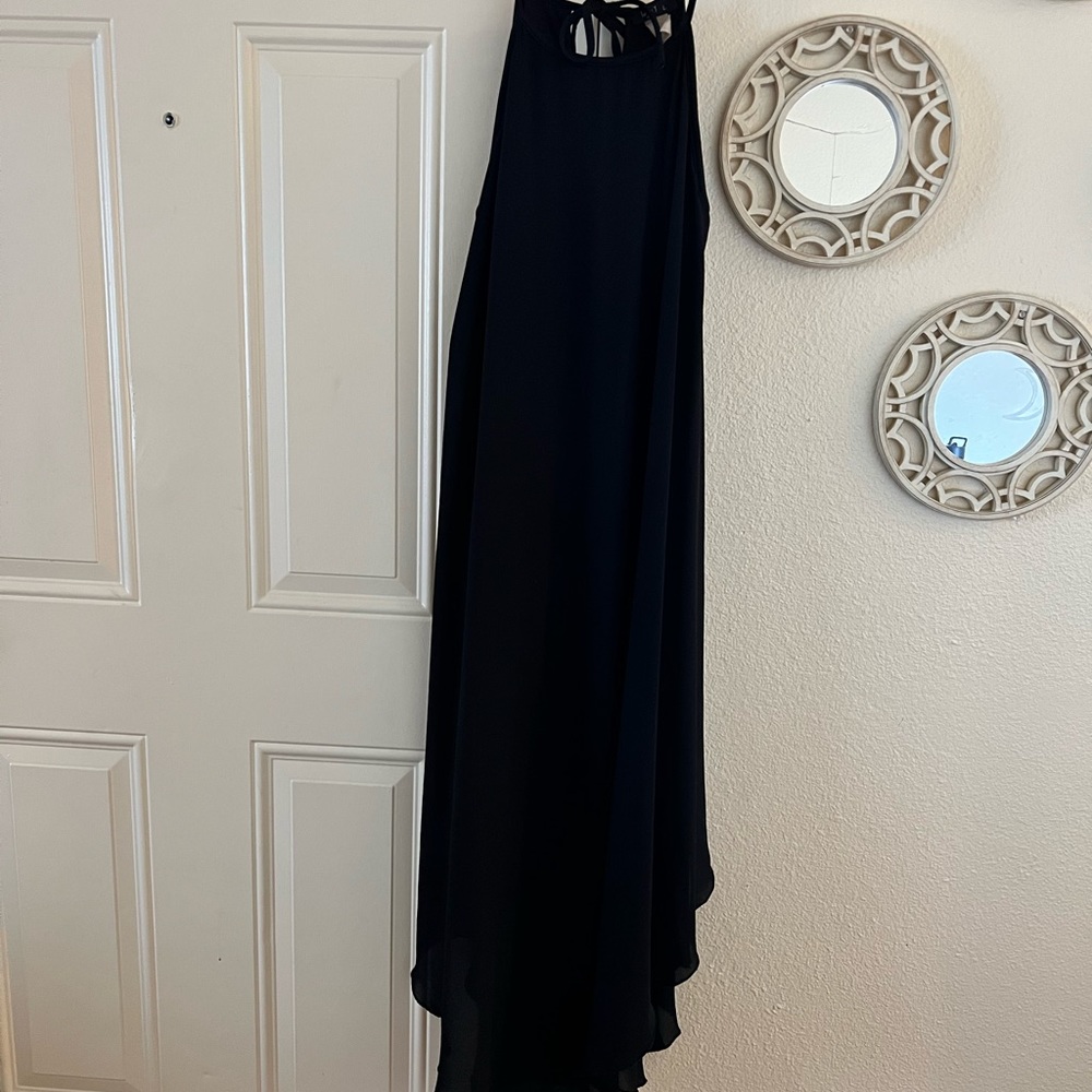 Long black dress